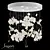 Sagarti Ellea Chandelier - Swarovski Crystals, LED Lights 3D model small image 1