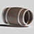 Polygons Barrel: Sleek & Stylish Storage Solution 3D model small image 1