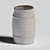 Polygons Barrel: Sleek & Stylish Storage Solution 3D model small image 2