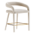 Modern White Counter Stool 3D model small image 3