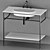 Rise by Kos: Elegant Washbasin Collection 3D model small image 8