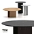 ROL Series Tables: Stylish and Versatile Furniture 3D model small image 1