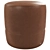 Luxury Leather Pouf: DS-760 3D model small image 2