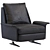 Minotti Spencer Armchair: 2 Colors 3D model small image 1