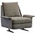 Minotti Spencer Armchair: 2 Colors 3D model small image 2