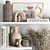 Elegant Home Decor Set 3D model small image 2