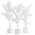 Tropical Majesty Palm Plant 3D model small image 3