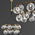 Skye Chandelier: Contemporary Elegance Illuminated 3D model small image 2