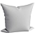 Elegant Decor Pillow 3D model small image 2