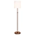 Sleek Adjustable Floor Lamp 3D model small image 1