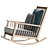 Modern Rocking Chair: Gervasoni InOut 3D model small image 3