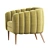 Modern Brabbu Oreas Armchair 3D model small image 4