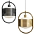 Sleek Mossen Design Lamps 3D model small image 1