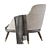 Modern Misool Armchair: Stylish and Comfortable 3D model small image 4