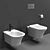 Elevate Your Bathroom: Cabo Toilet and Bidet 3D model small image 1