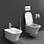 Elevate Your Bathroom: Cabo Toilet and Bidet 3D model small image 7