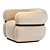 Modern Malibu Arm Chair, 2013 Design 3D model small image 2