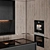 Modern90 - Customizable Kitchen 3D model small image 6