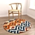 Versatile 3D Rug Set - V-Ray and Corona Compatibility 3D model small image 2