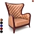 Classic Comfort Armchair 3D model small image 1