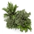 Lush Outdoor Bush Set 446 3D model small image 2