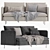 Cozy and Chic: IKEA Soderhamn Sofa 3D model small image 4