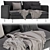 Cozy and Chic: IKEA Soderhamn Sofa 3D model small image 6