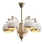 Alpha Lord Modern Chandelier 3D model small image 1
