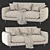 Pierre Luxury Sofa, Realistic Design 3D model small image 4