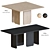 TEULAT Arq Dining Table - Modern Design 3D model small image 1