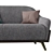 Luxurious Lion Sofa: Italian Craftsmanship and Unparalleled Comfort 3D model small image 6