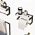 Modern Bathroom Accessories Set 3D model small image 4