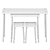 Modular table with chairs 3D model small image 2