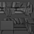 Modern BoConcept Osaka 3-Seater Sofa 3D model small image 1