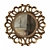 Italian Style Bronze Mirror 3D model small image 1