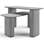 Bentley Home Neston Coffee Tables: Elegant and Versatile Set 3D model small image 4