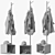 Elegant Fruithurst Coat Stand 3D model small image 5