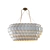 Modern Sand & Taupe Pendant Lamp 3D model small image 1