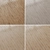 Cashmere Oak Wood Flooring Set 3D model small image 2