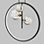 Elegant Iona Ring Pendant 3D model small image 1