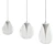 Elegant Glass Pendant Lighting 3D model small image 1