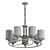 Elegant Plexus Chandelier 3D model small image 2