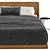 B&B Italia Alys: Sleek and Stylish Bed 3D model small image 3