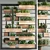Fitowall02: Contemporary Vertical Plant Set 3D model small image 3