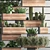 Fitowall02: Contemporary Vertical Plant Set 3D model small image 6