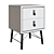 Modern Levine Bedside Table 3D model small image 2