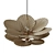 Leafy Elegance Chandelier 3D model small image 2