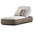 Manutti Kobo Lounger: Stylish Modern Outdoor Furniture 3D model small image 2