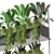 Metal Box Hanging Plants 3D model small image 3