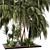 Outdoor Garden Set - Bush & Tree 3D model small image 3